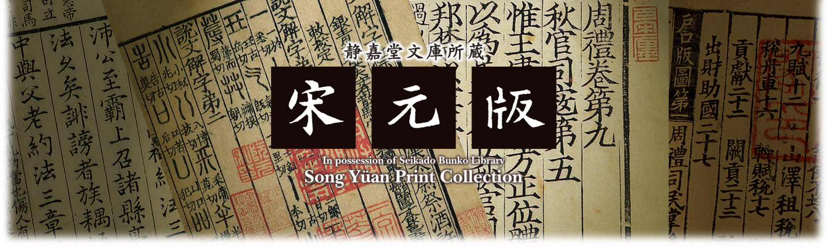 静嘉堂文庫所蔵 宋元版(J-DAC)